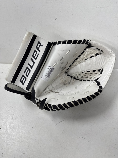 Vist Large View of Product Image Which is Used Bauer REACTOR 4000 Senior Goalie Catcher White