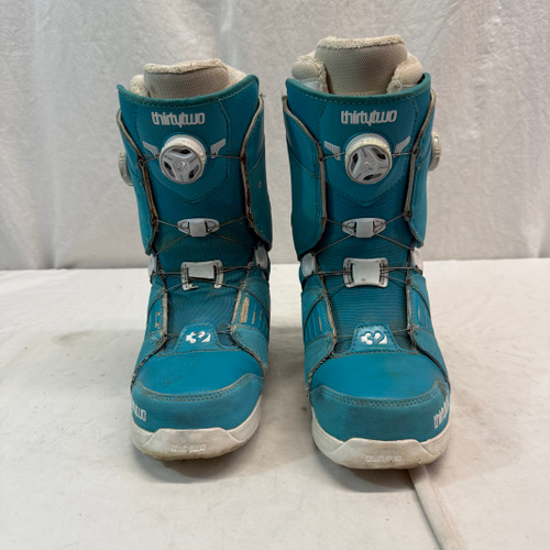 Vist Large View of Product Image Which is Used ThirtyTwo BOA Womens Snowboard Boots Carolina Blue Senior 8.5