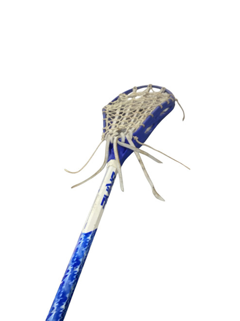 Vist Large View of Product Image Which is Used Brine WOMENS LACROSSE Wmn Atk/Mid Complete Stick Royal Blue