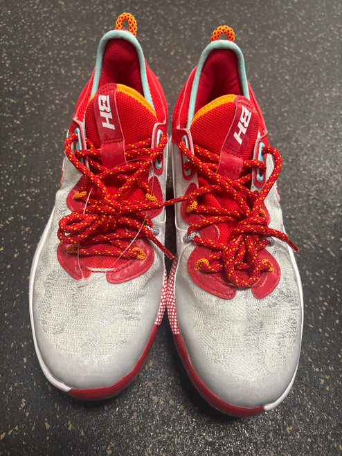 Vist Large View of Product Image Which is Used Under Armour BH BB CLEAT BB/SB Cleats Red Senior 7