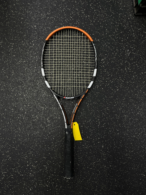 Vist Large View of Product Image Which is Used Babolat XTREME Adult Tennis Racquet Black 4 5/8"