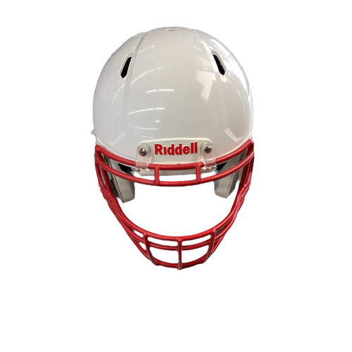 Vist Large View of Product Image Which is Used Riddell VICTOR FB Helmet White XS