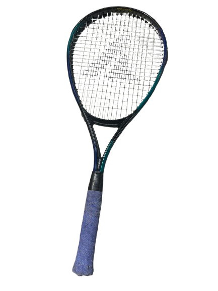 Vist Large View of Product Image Which is Used Pro Kennex 1.0 EXTENDED REACH POWER Adult Tennis Racquet Black 4 3/8"