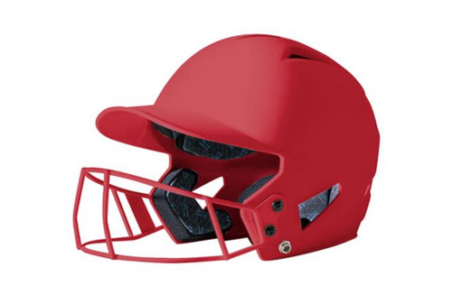 Vist Large View of Product Image Which is New HX ROOKIE SMALL RED SOFTBALL HELMET