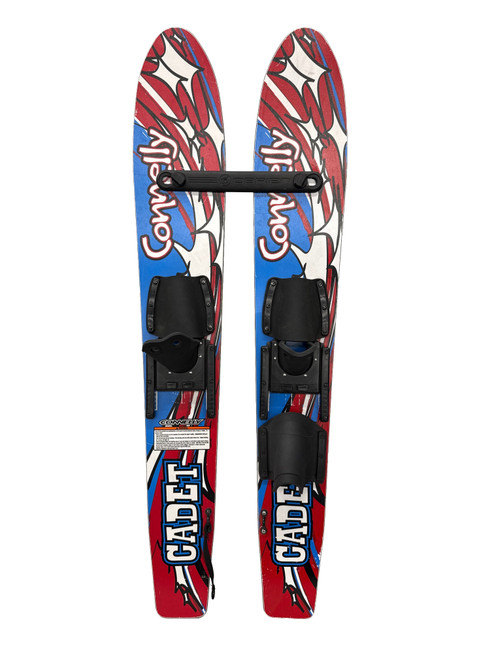 Vist Large View of Product Image Which is Used Connely CADET Pair of Skis Royal Blue 46"