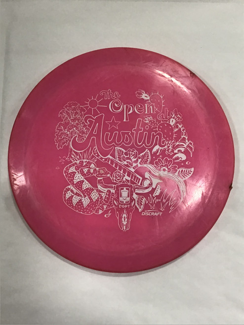 Vist Large View of Product Image Which is Used Discraft ESP RAPTOR Disc Golf Driver Pink 175g