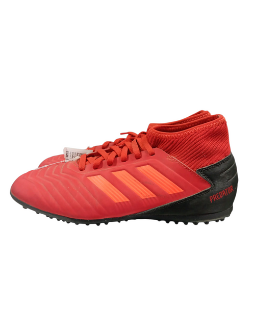 Vist Large View of Product Image Which is Used Adidas Soccer Indoor Shoes Red Senior 6