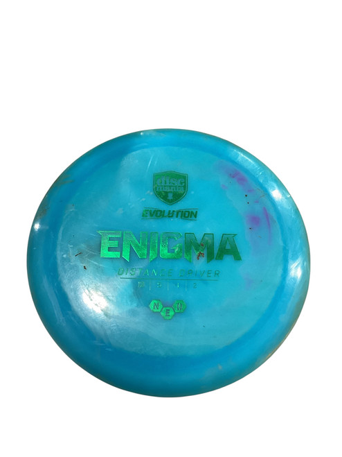 Vist Large View of Product Image Which is Used Discmania NEO ENIGMA Disc Golf Driver Royal Blue