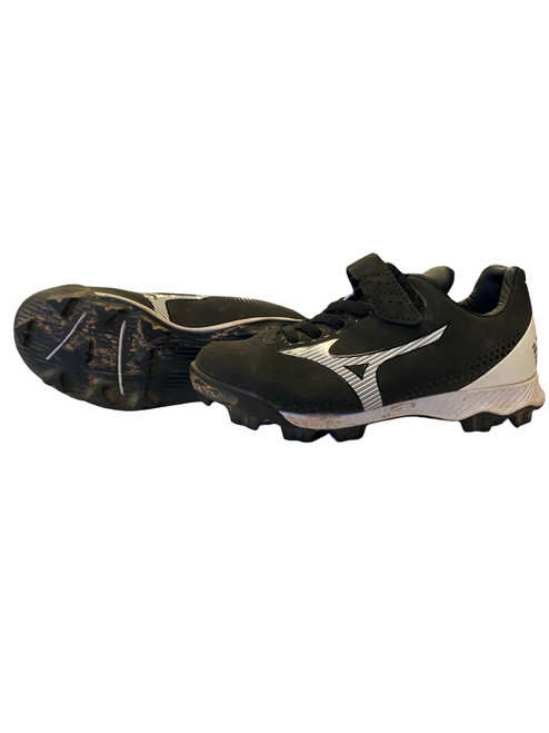 Vist Large View of Product Image Which is Used Mizuno CLEAT BB/SB Cleats Black Youth 13.0