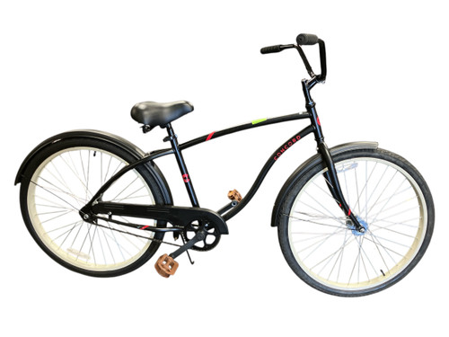Vist Large View of Product Image Which is Used CONCORD Cruiser Bike Mens Black 43-47cm - 17-18" - MD Frame