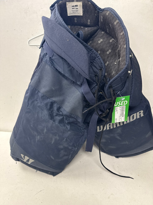 Vist Large View of Product Image Which is Used Warrior SWAGGER Junior Goalie Pant Navy Blue MD