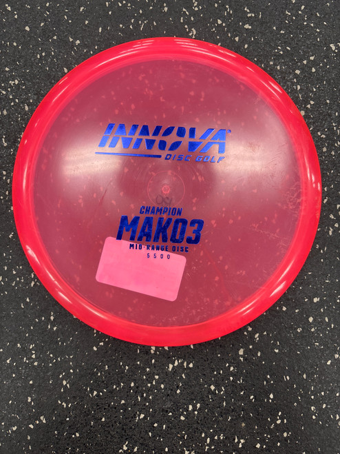 Vist Large View of Product Image Which is Used Innova CHAMPION MAKO3 Disc Golf Mid Range Pink