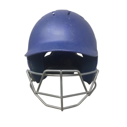 Vist Large View of Product Image Which is Used Under Armour UABH2-100 Batting Helmet w/Mask Royal Blue MD