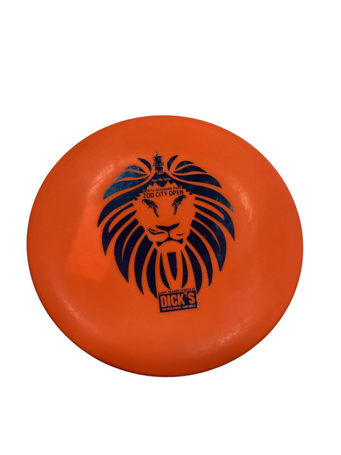 Vist Large View of Product Image Which is Used Innova DX ROC Disc Golf Mid Range Orange