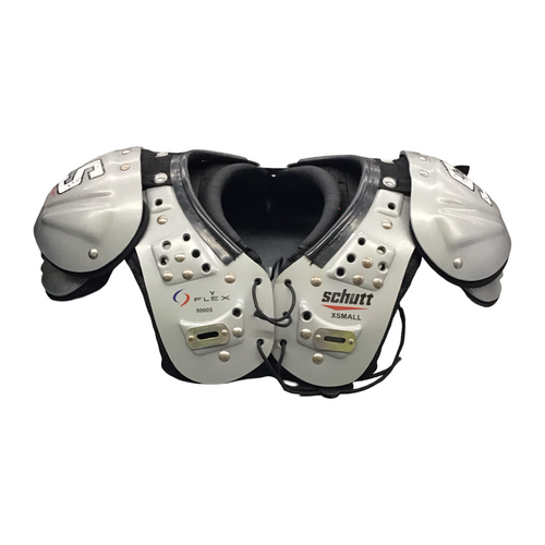 Used Schutt Y FLEX Shoulder Pads XS 11458-S000122982 Vist Large View of Product Image Which is Used Schutt Y FLEX Shoulder Pads XS