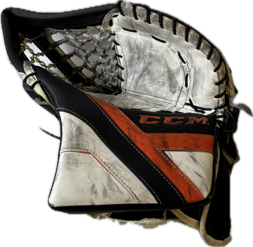 Vist Large View of Product Image Which is Used CCM AXIS 1.9 Inter Goalie Catcher Black