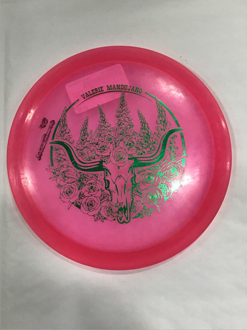 Vist Large View of Product Image Which is Used Dynamic Discs LUCID MAVERICK Disc Golf Driver Pink 173g