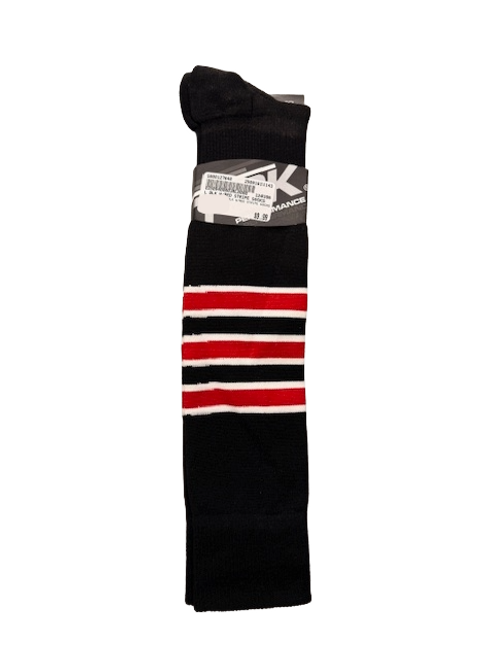 Used TCK XL BLK W/RED STRIPE SOCKS Other Clothing Black LG 11143-S000127640 Vist Large View of Product Image Which is Used TCK XL BLK W/RED STRIPE SOCKS Other Clothing Black LG