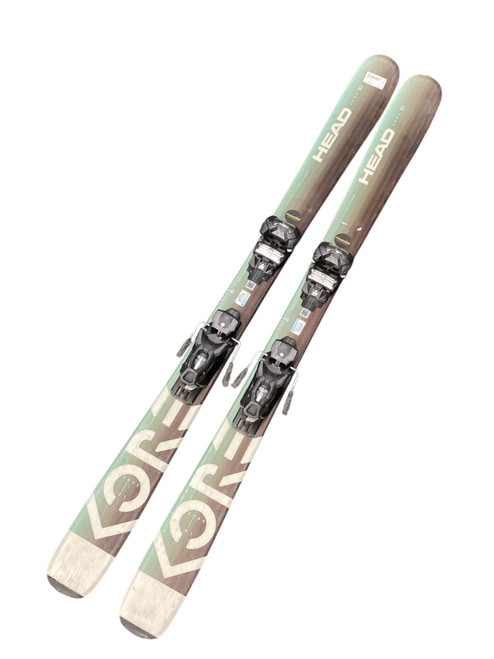 Vist Large View of Product Image Which is Used Head KORE Mens Downhill Ski/Binding Black 156 cm