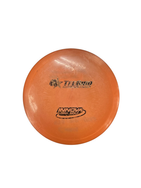 Vist Large View of Product Image Which is Used Innova TEE BIRD Disc Golf Driver Orange