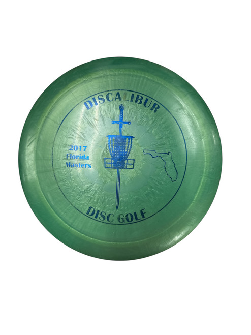 Vist Large View of Product Image Which is Used DISCALIBUR Disc Golf Driver Green
