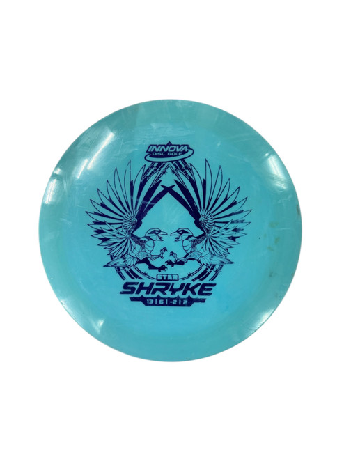 Vist Large View of Product Image Which is Used Innova STAR SHRYKE Disc Golf Driver Turquoise