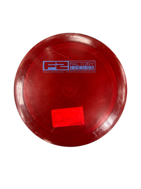 Vist Large View of Product Image Which is Used Innova F2 Disc Golf Driver Red