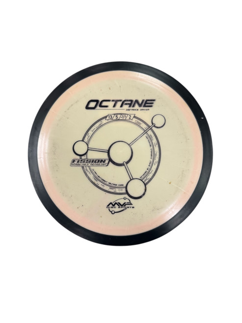 Vist Large View of Product Image Which is Used MVP OCTANE Disc Golf Driver White