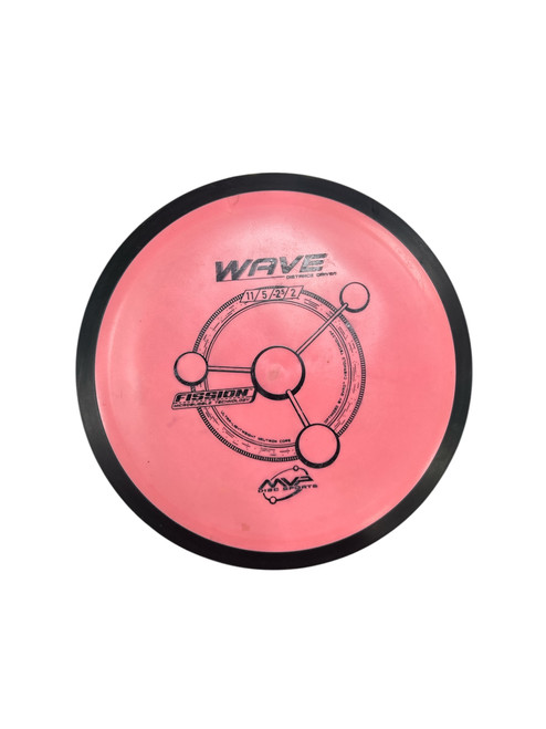 Vist Large View of Product Image Which is Used MVP WAVE Disc Golf Driver Pink