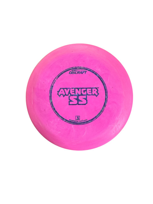 Vist Large View of Product Image Which is Used Discraft AVENGER SS Disc Golf Driver Pink
