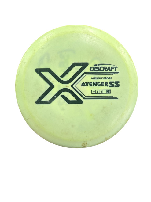 Vist Large View of Product Image Which is Used Discraft AVENGER SS Disc Golf Driver Green