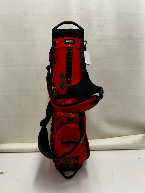 Vist Large View of Product Image Which is Used PGM MY KING Mens Stand Bag Red