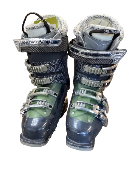 Vist Large View of Product Image Which is Used Salomon BOOTS Womens DH Ski Boot Grey 225 MP - J04.5 - W5.5