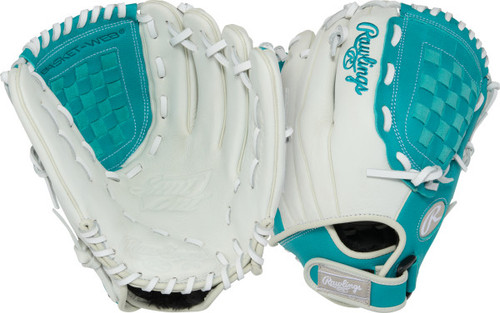 Vist Large View of Product Image Which is Rawlings Shutout Fastpitch Glove 11.5" RHT #RSO115W
