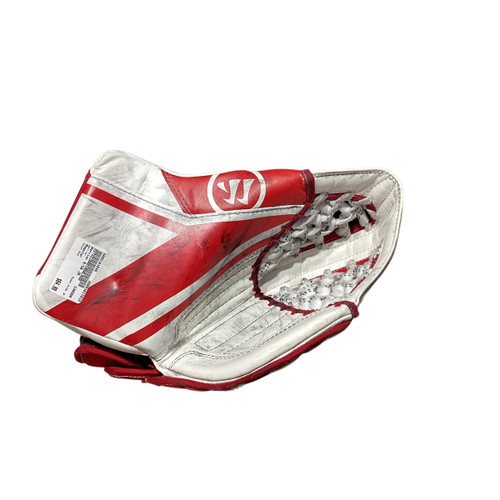 Vist Large View of Product Image Which is Used Warrior R/G6 JR Junior Goalie Catcher Red