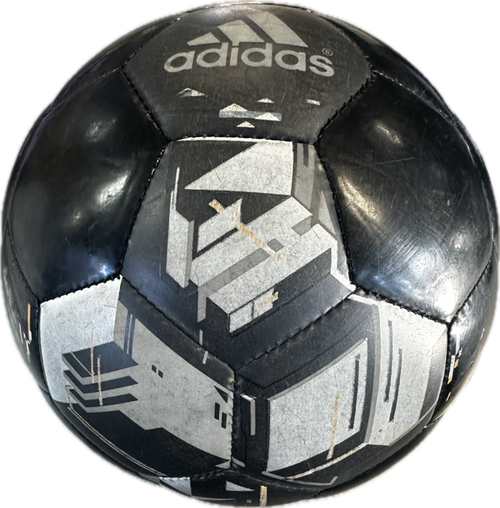 Vist Large View of Product Image Which is Used Adidas 4 All Size Soccer Ball Black 4