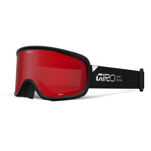 Vist Large View of Product Image Which is Giro Roam Goggles Black Stacked/Amber Scarlet #7172114
