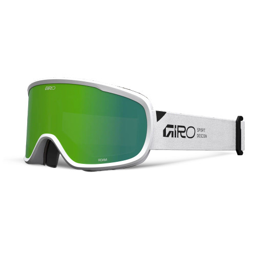 Vist Large View of Product Image Which is Giro Roam Goggles White Stacked/Loden Green #7172120
