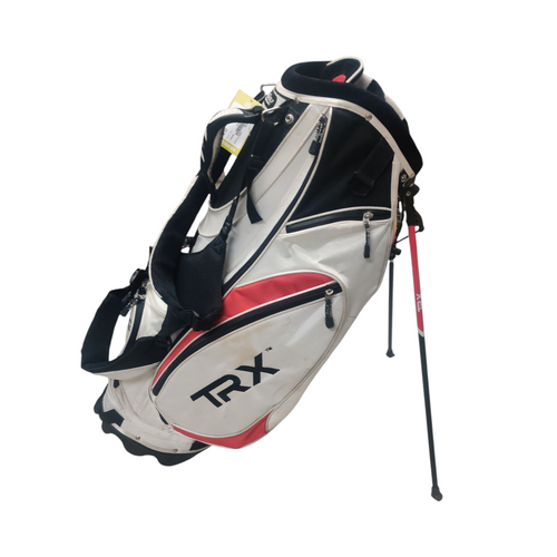 Vist Large View of Product Image Which is Used GIGA Mens Stand Golf Bag White