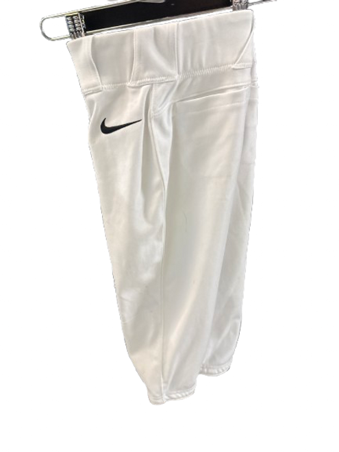 Vist Large View of Product Image Which is Used Nike NIKE WHT TAPPERED BOTTOM BB/SB Pant Girls White SM