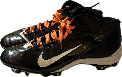 Vist Large View of Product Image Which is Used Nike Adult FB Cleats Black And White Senior 13