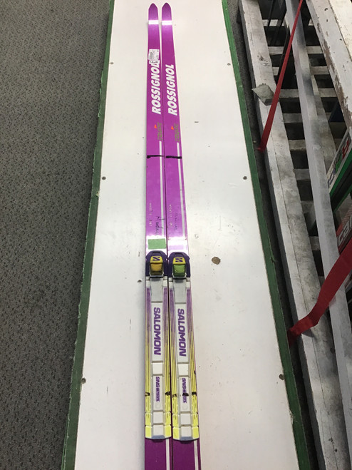 Vist Large View of Product Image Which is Used Rossignol DELTA COURSE Mens XC Skis Only Purple 205 cm