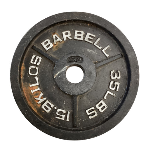 Vist Large View of Product Image Which is Used Cap Olympic Plate (Each) 35 lb