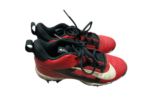 Vist Large View of Product Image Which is Used Nike Jr FB Cleats Red Junior 04