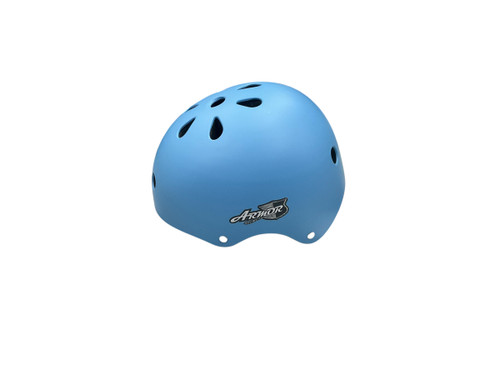 Vist Large View of Product Image Which is Used ARMOR SKATE HELMET Bike Helmet Carolina Blue XS/S