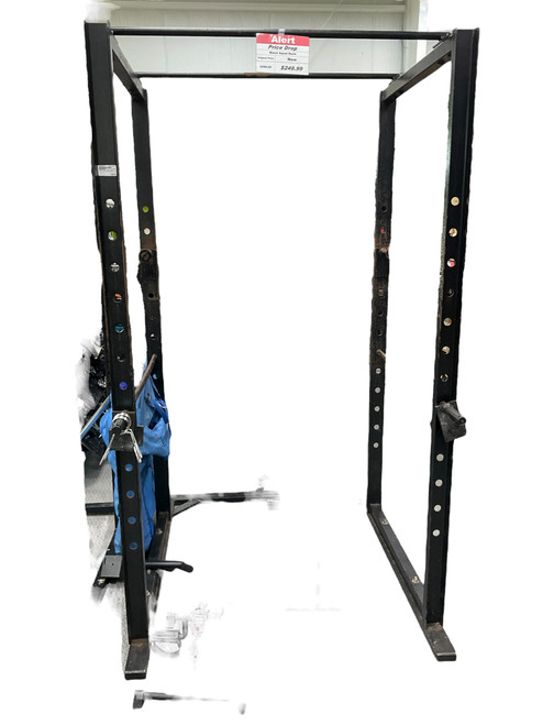 Vist Large View of Product Image Which is Used SQUAT RACK CAGE Home Gym No Plates