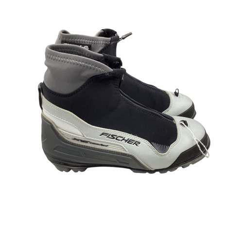 Vist Large View of Product Image Which is Used Fischer Womens NNN XC Ski Boots Black W 06.5-07 / JR 4.5-05