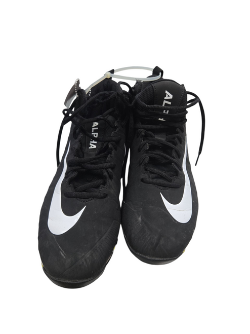 Vist Large View of Product Image Which is Used Nike ALPHA FB CLEATS Adult FB Cleats Black Senior 9