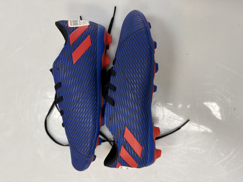 Vist Large View of Product Image Which is Used Adidas Soccer Cleats Navy Blue Senior 5