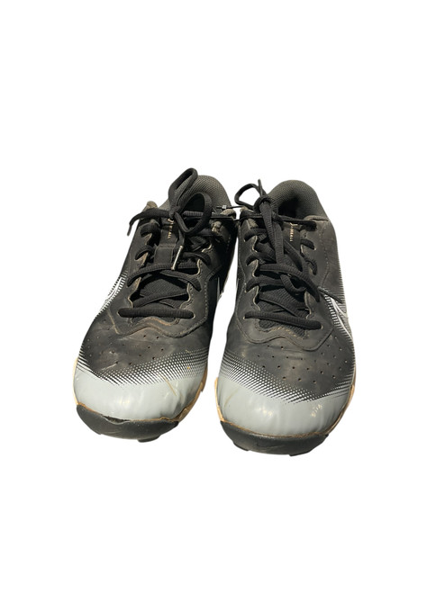 Vist Large View of Product Image Which is Used Nike BLACK/GRY BB/SB Cleats Black Senior 7.5